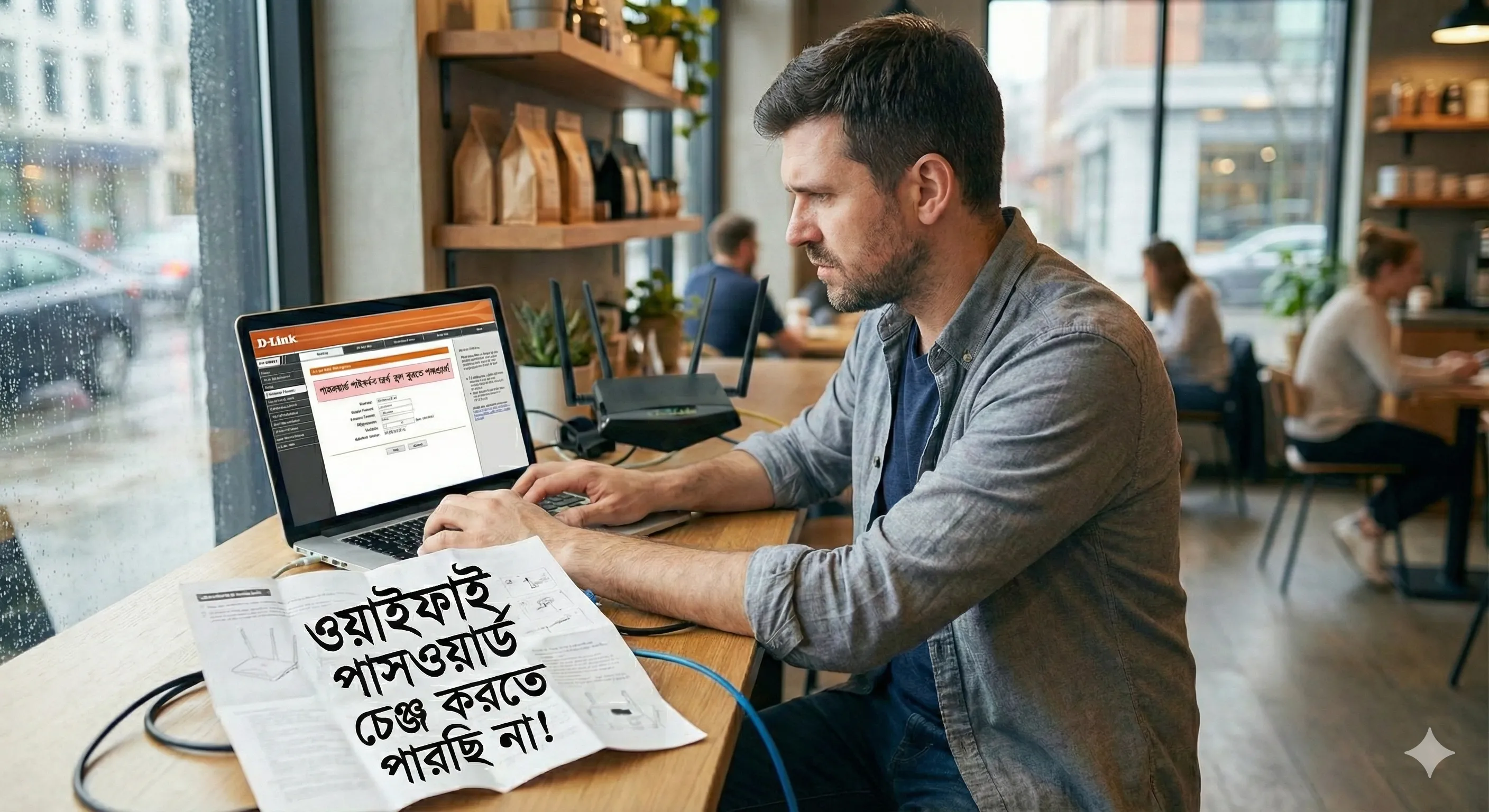 ওয়াইফাই পাসওয়ার্ড পরিবর্তন